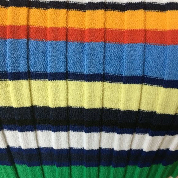 MILLY Striped Rib Knit Tank - Picture 6 of 7